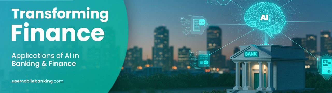 Applications of AI in Banking & Finance - Banner Image