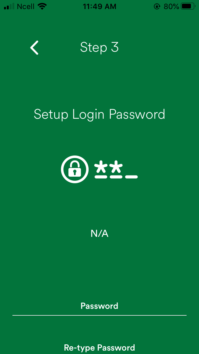 Set Password - Image