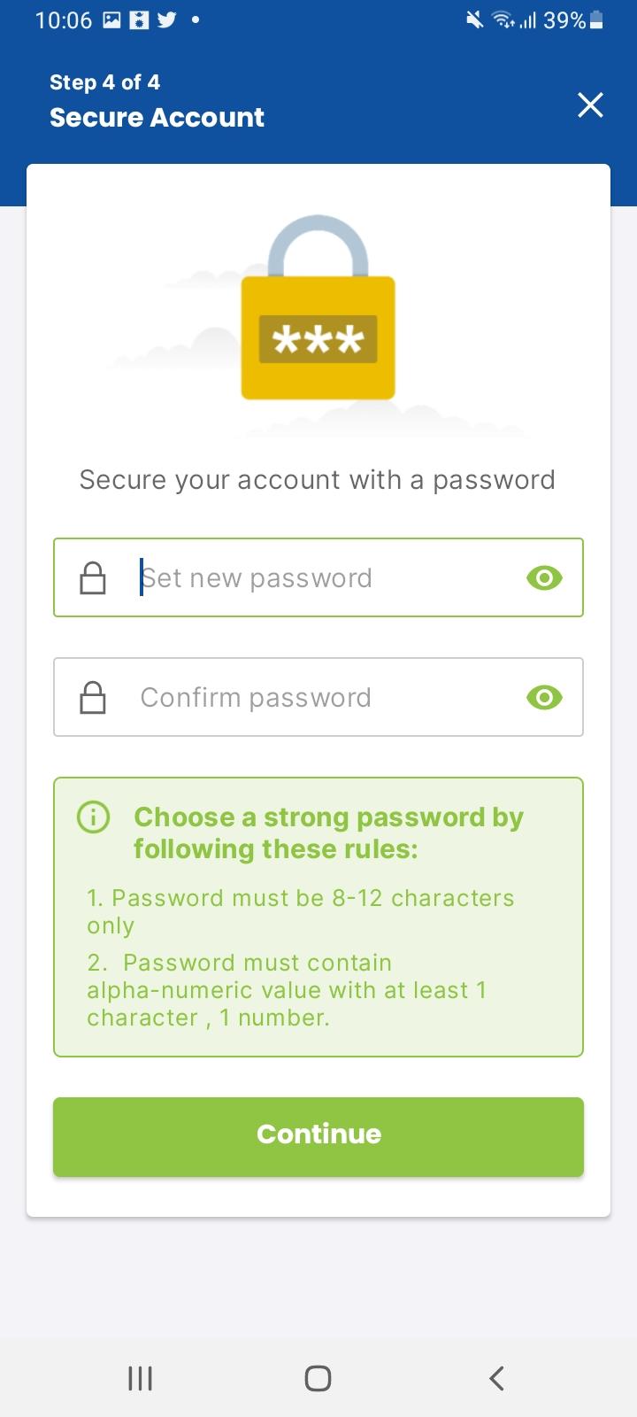 Set Password - Image