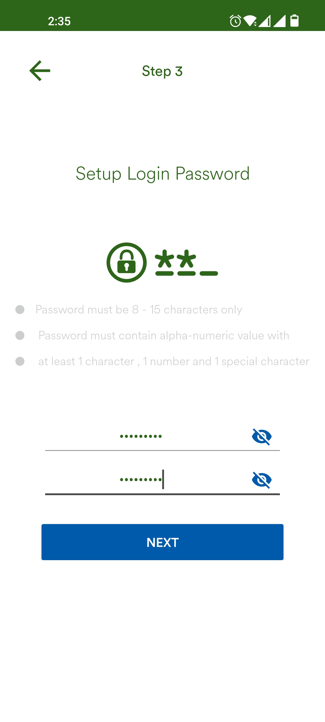 Set Transaction PIN - Image