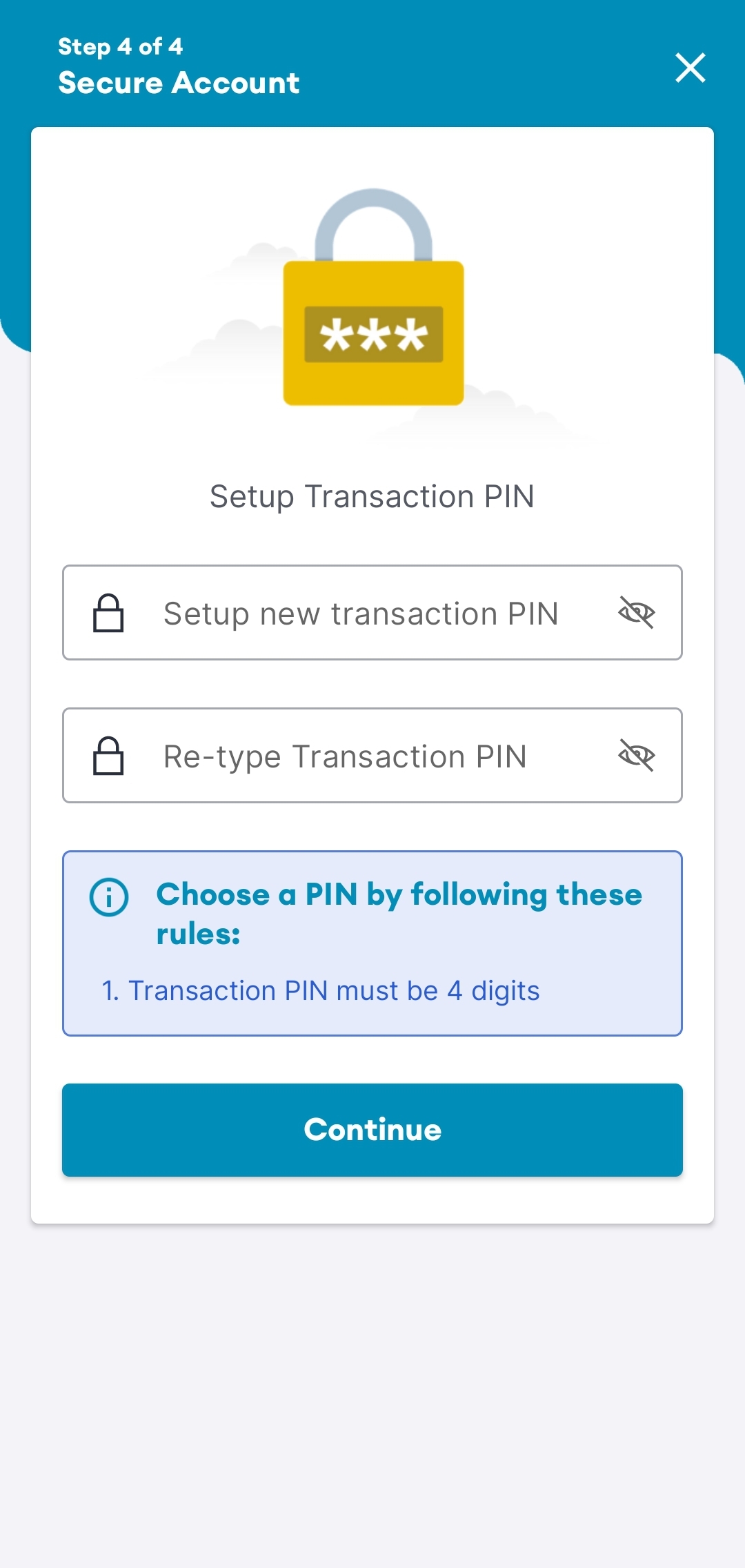 Transaction PIN - Image