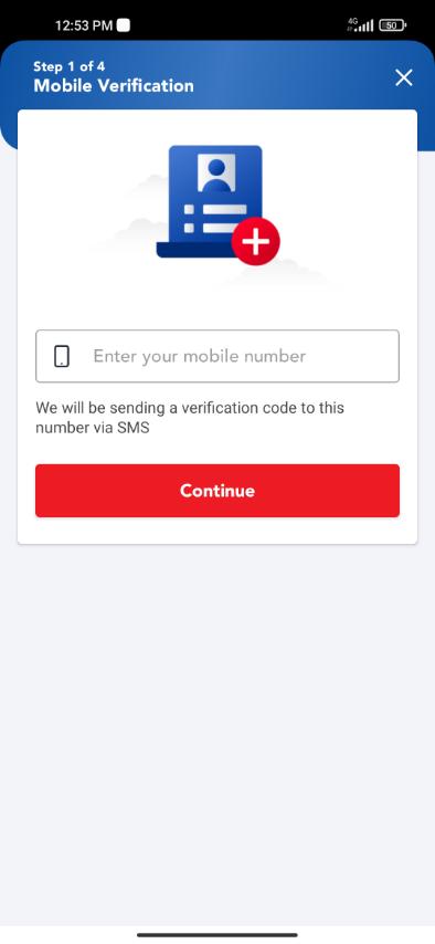 Enter Mobile Number - Image