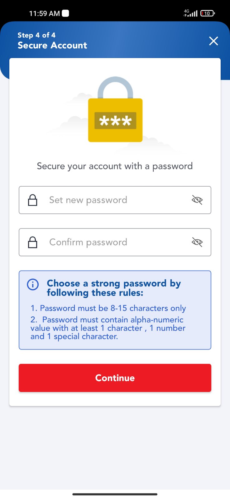 Set Password - Image