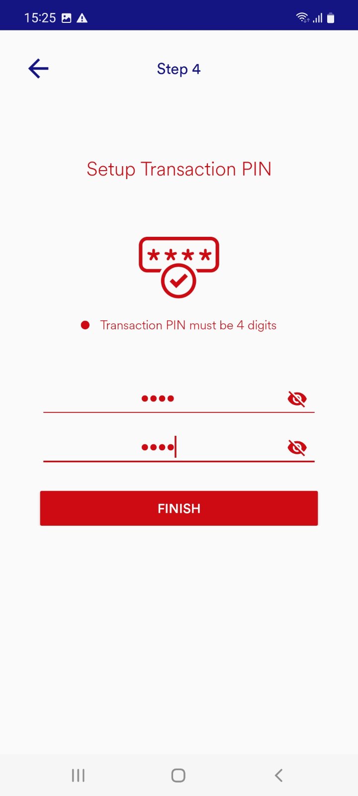 Set Transaction PIN - Image