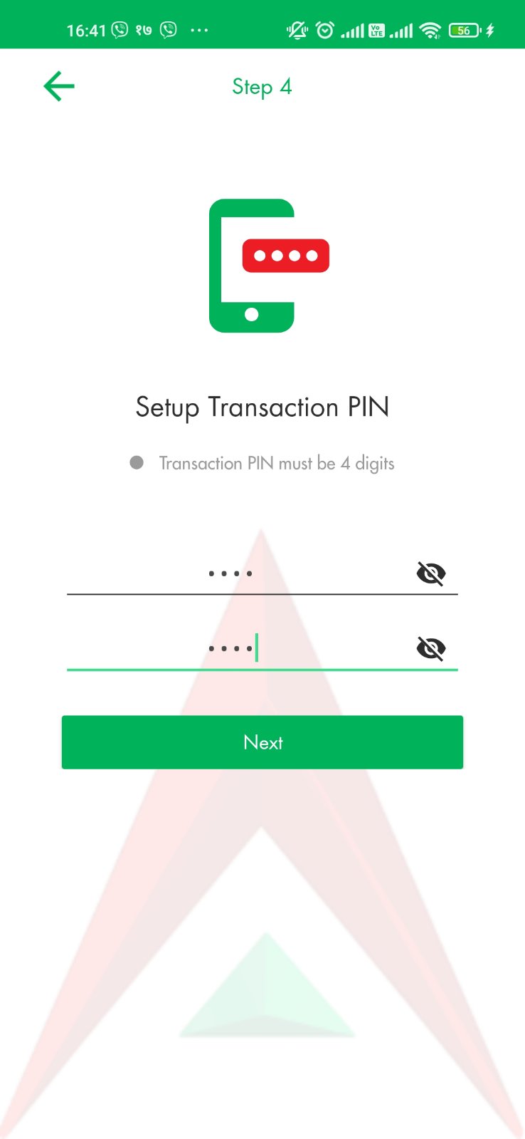 Set Transaction PIN - Image