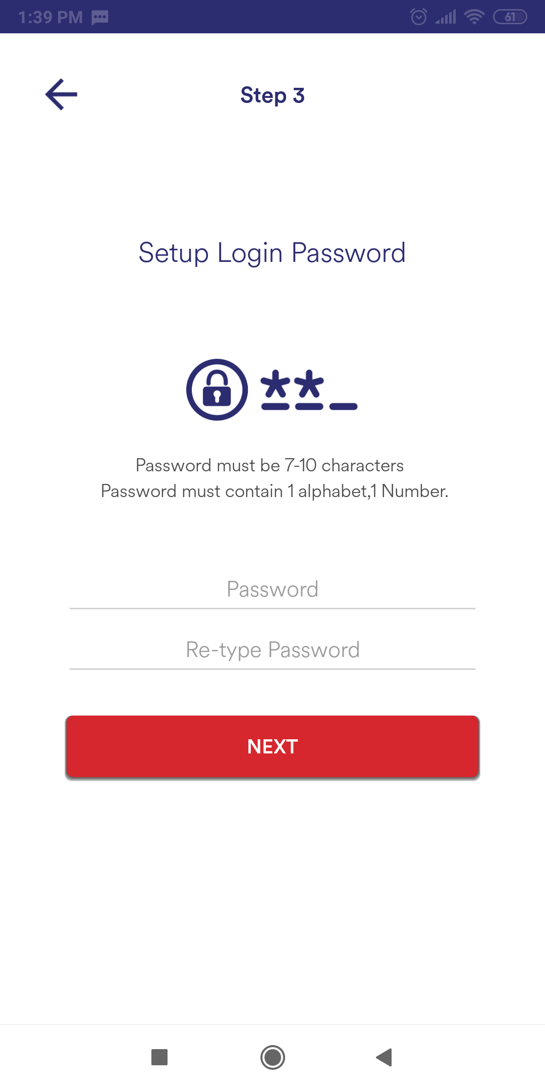 Set Password - Image