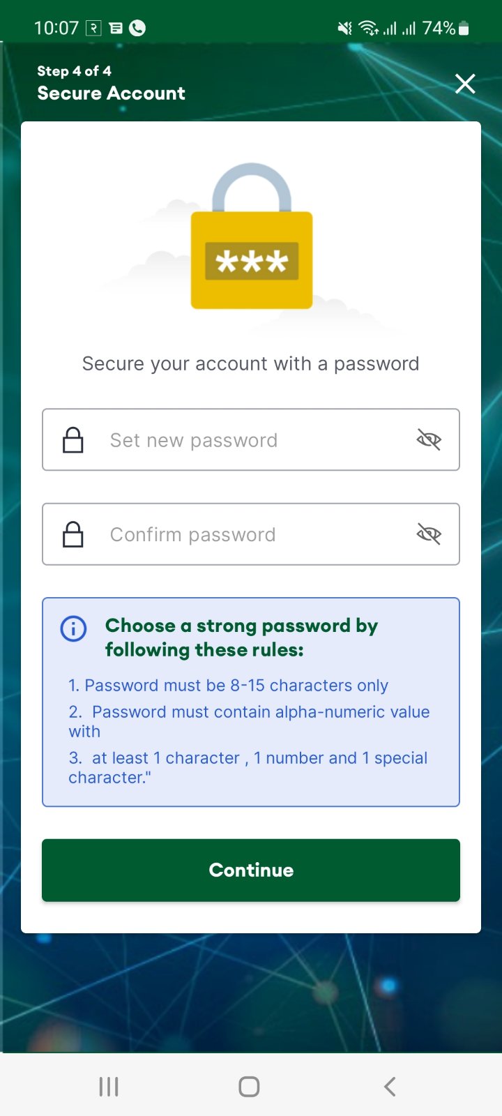 Set Password - Image