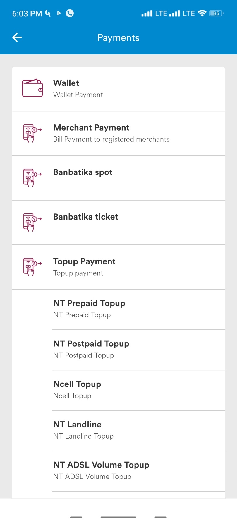 Topup Payment - Image